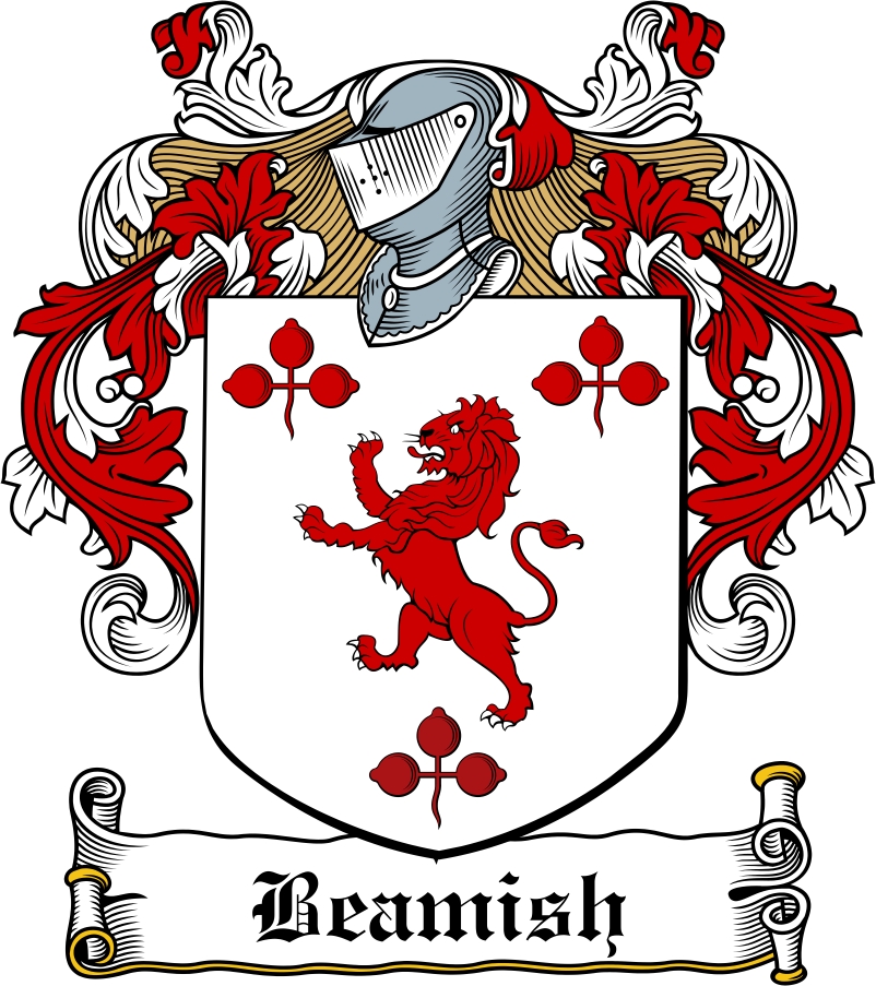 Thumbnail Beamish Family Crest / Irish Coat of Arms Image Download