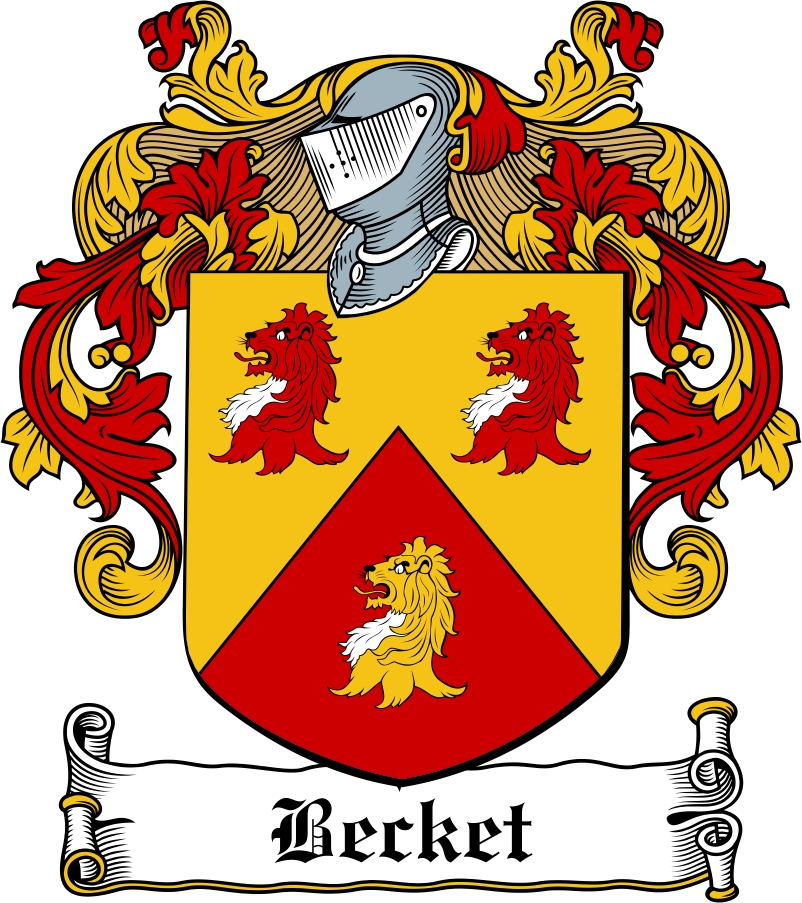 Thumbnail Becket Family Crest / Irish Coat of Arms Image Download Thumbnail Becket Family Crest / Irish Coat of Arms Image Download