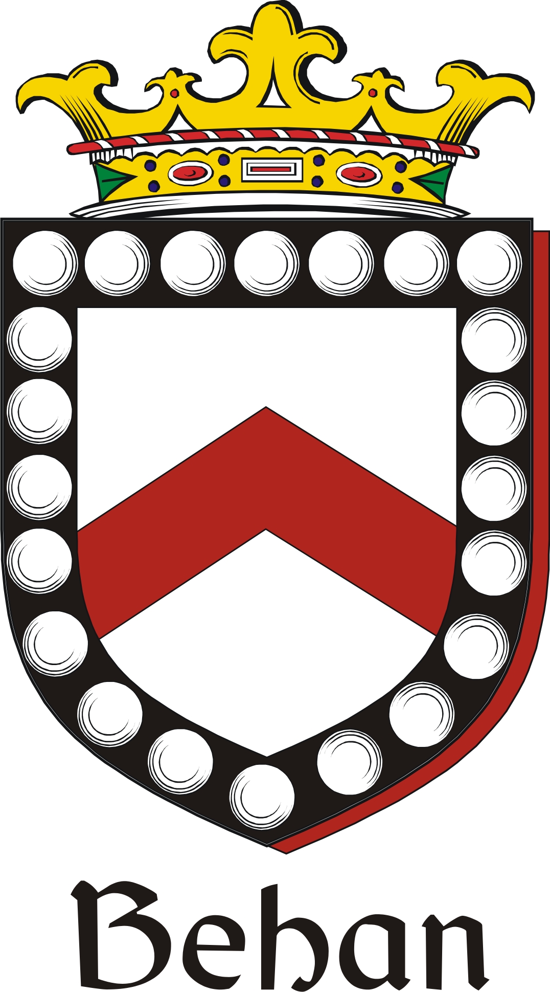 Thumbnail Behan Family Crest / Irish Coat of Arms Image Download Thumbnail Behan Family Crest / Irish Coat of Arms Image Download