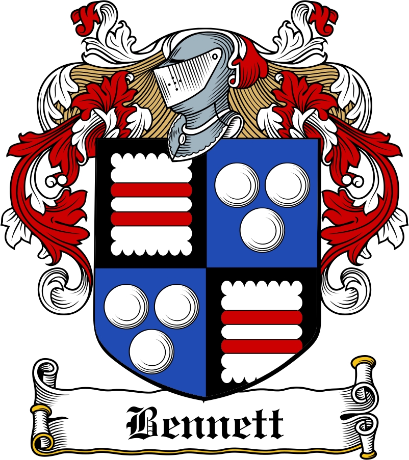 Thumbnail Bennett Family Crest / Irish Coat of Arms Image Download