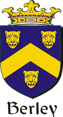 Thumbnail Berley Family Crest / Irish Coat of Arms Image Download