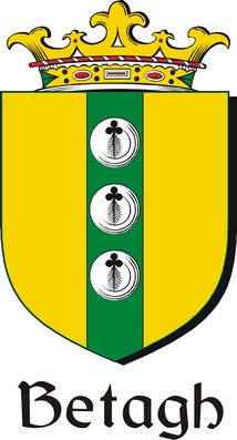 Thumbnail Betagh Family Crest / Irish Coat of Arms Image Download