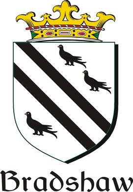 Thumbnail Bradshaw Family Crest / Irish Coat of Arms Image Download