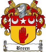Thumbnail Breen Family Crest / Irish Coat of Arms Image Download