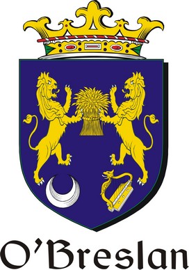 Thumbnail Breslan-O Family Crest / Irish Coat of Arms Image Download Thumbnail Breslan-O Family Crest / Irish Coat of Arms Image Download