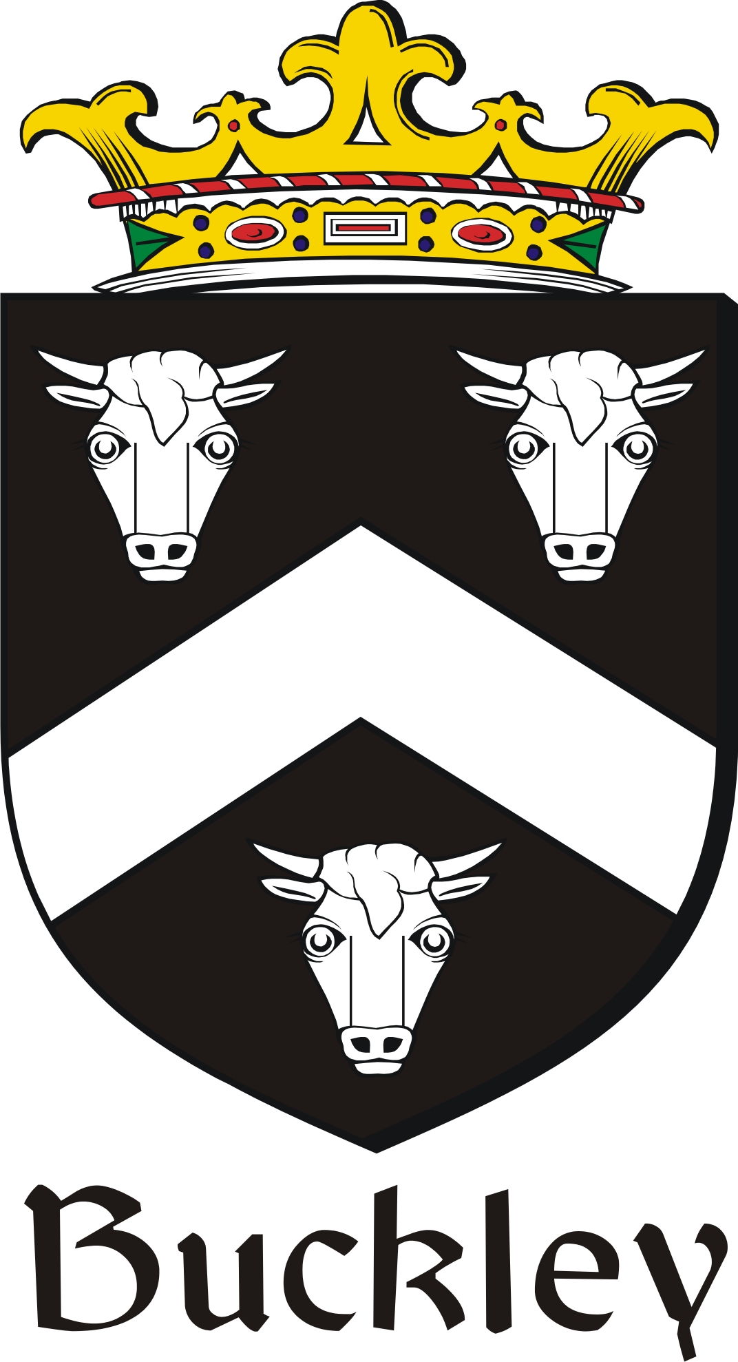 Thumbnail Buckley2 Family Crest / Irish Coat of Arms Image Download