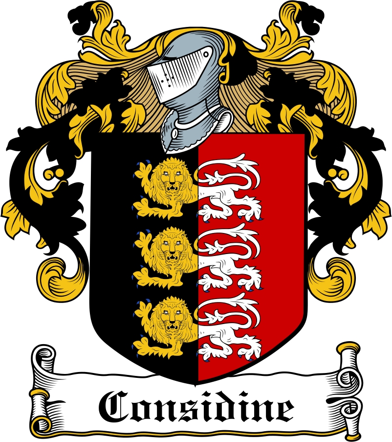 Thumbnail CONSIDINE Family Crest / Irish Coat of Arms Image Download