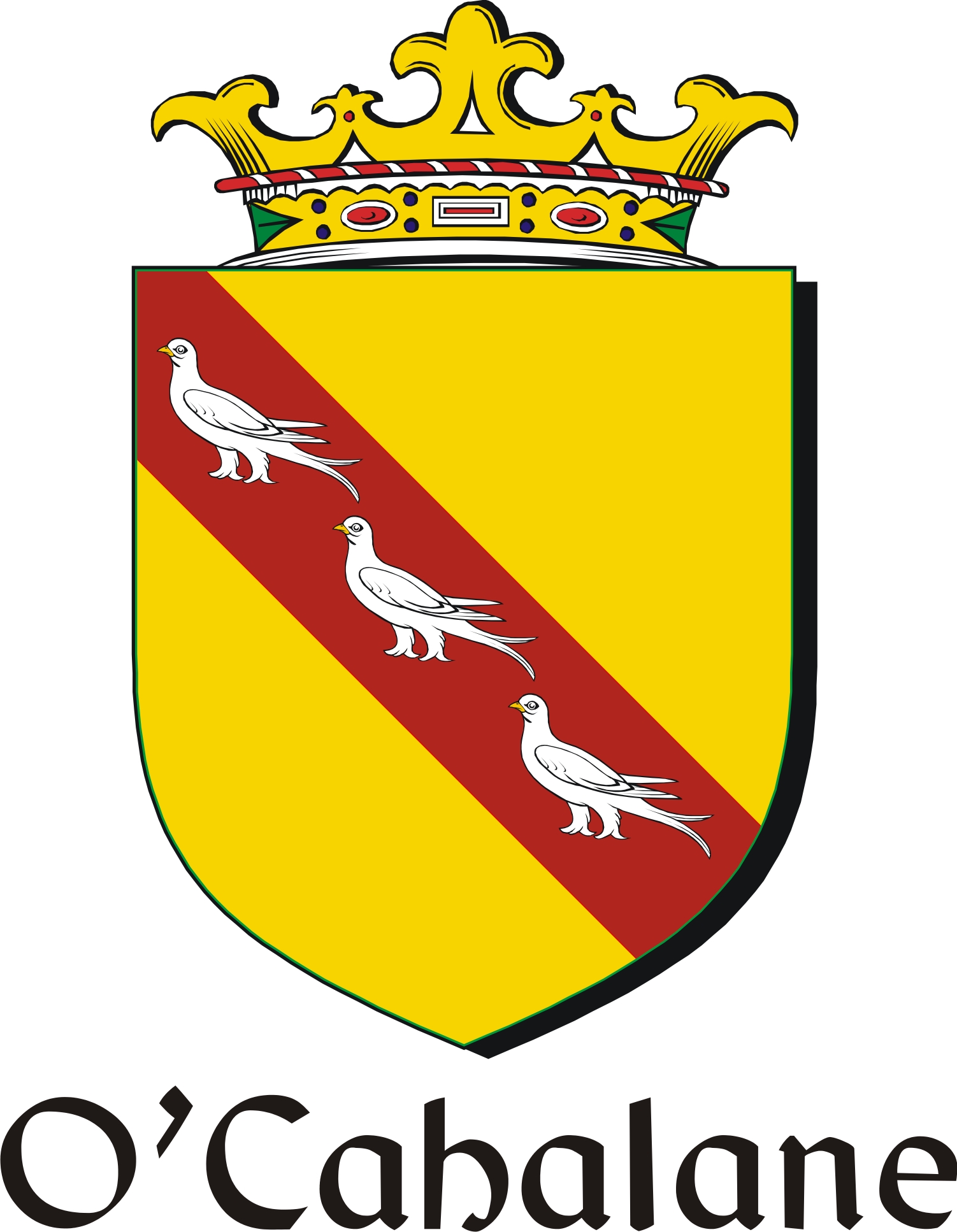 Thumbnail Cahalane-O Family Crest / Irish Coat of Arms Image Download Thumbnail Cahalane-O Family Crest / Irish Coat of Arms Image Download