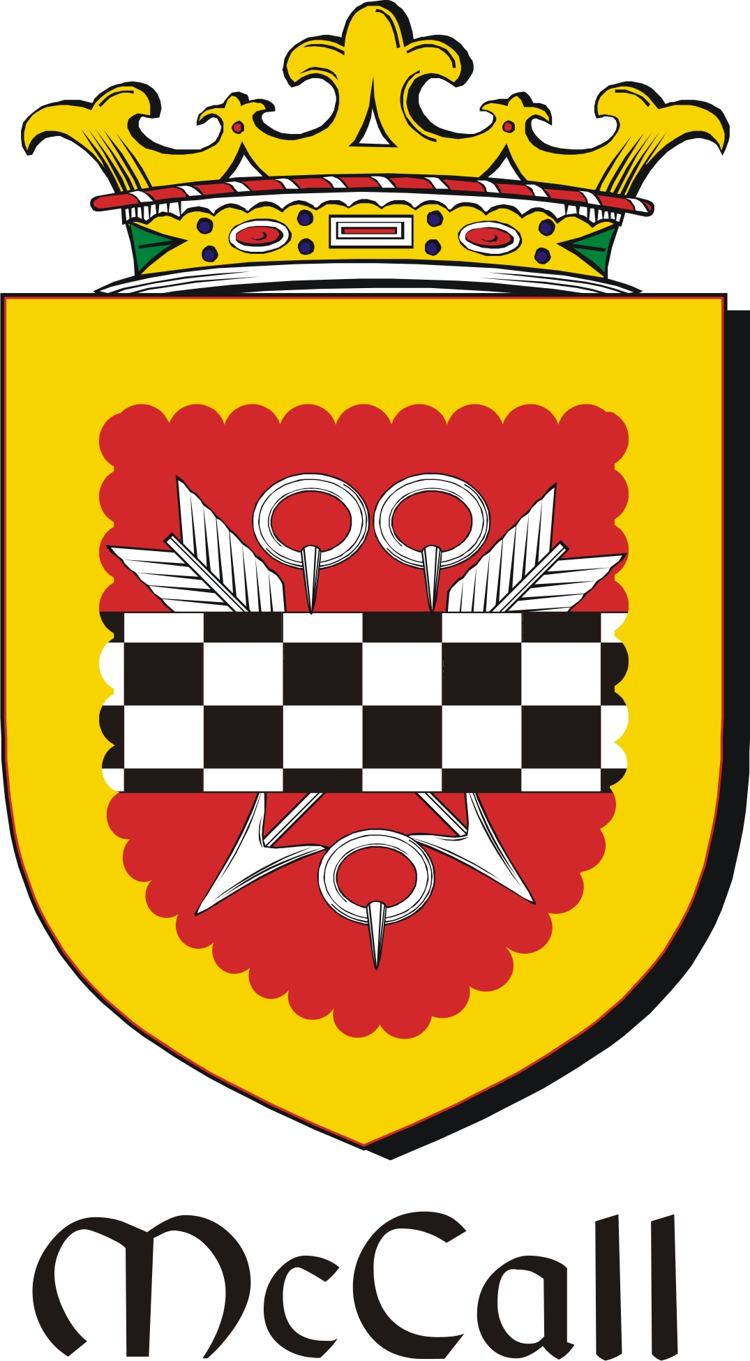 Thumbnail Call-Mc Family Crest / Irish Coat of Arms Image Download