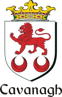 Thumbnail Cavanagh Family Crest / Irish Coat of Arms Image Download