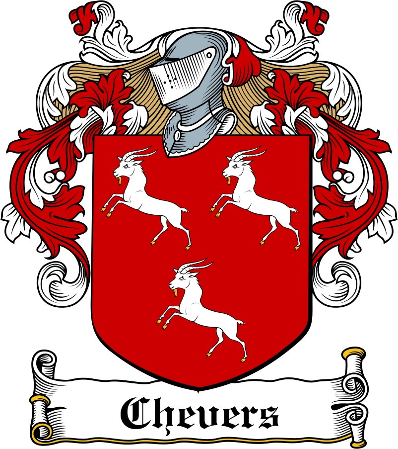 Thumbnail Chevers Family Crest / Irish Coat of Arms Image Download Thumbnail Chevers Family Crest / Irish Coat of Arms Image Download
