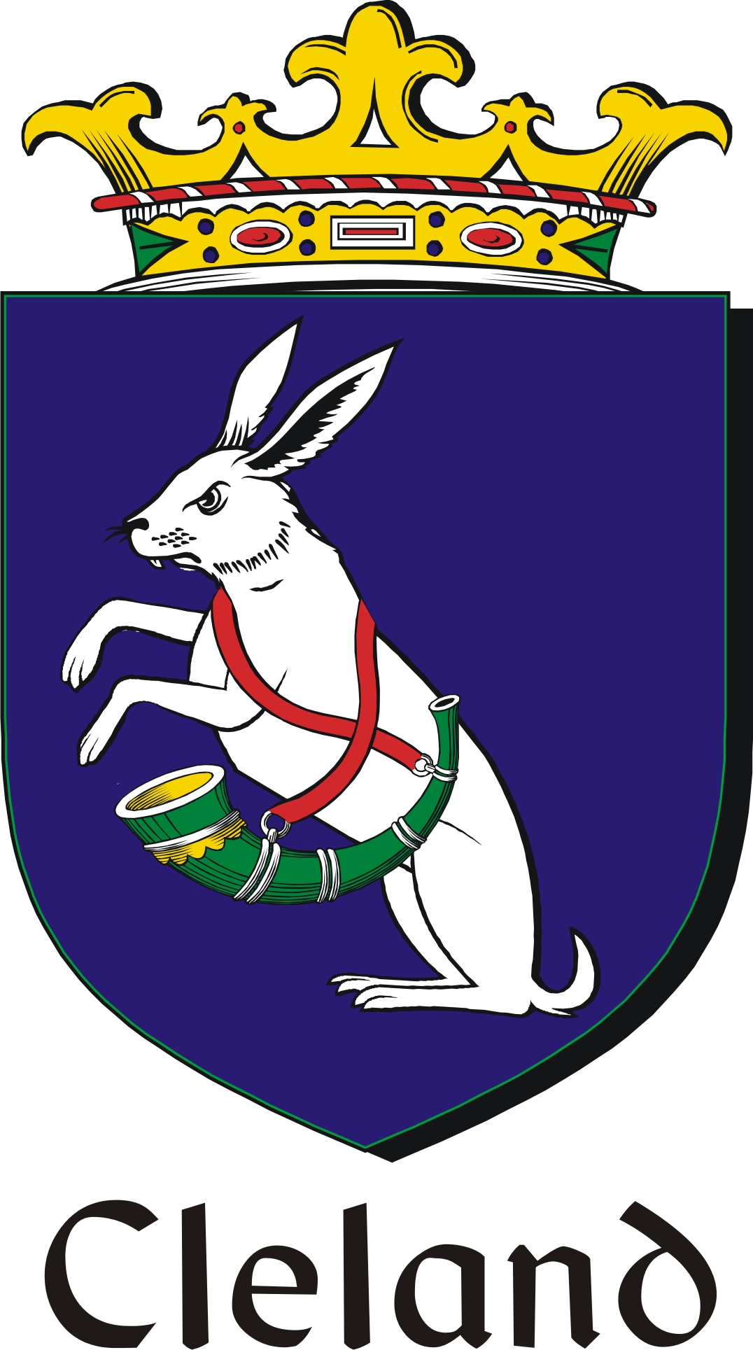 Thumbnail Cleland Family Crest / Irish Coat of Arms Image Download Thumbnail Cleland Family Crest / Irish Coat of Arms Image Download