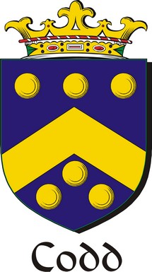 Thumbnail Codd Family Crest / Irish Coat of Arms Image Download Thumbnail Codd Family Crest / Irish Coat of Arms Image Download