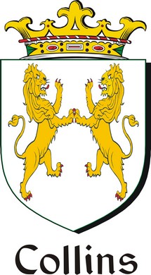 Thumbnail Collins Family Crest / Irish Coat of Arms Image Download
