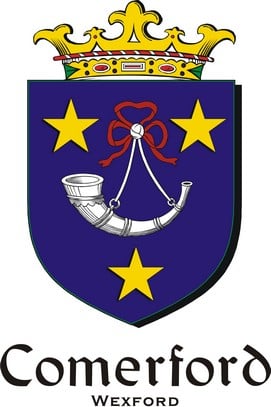 Thumbnail Comerford-Wexford Family Crest / Irish Coat of Arms Image Download