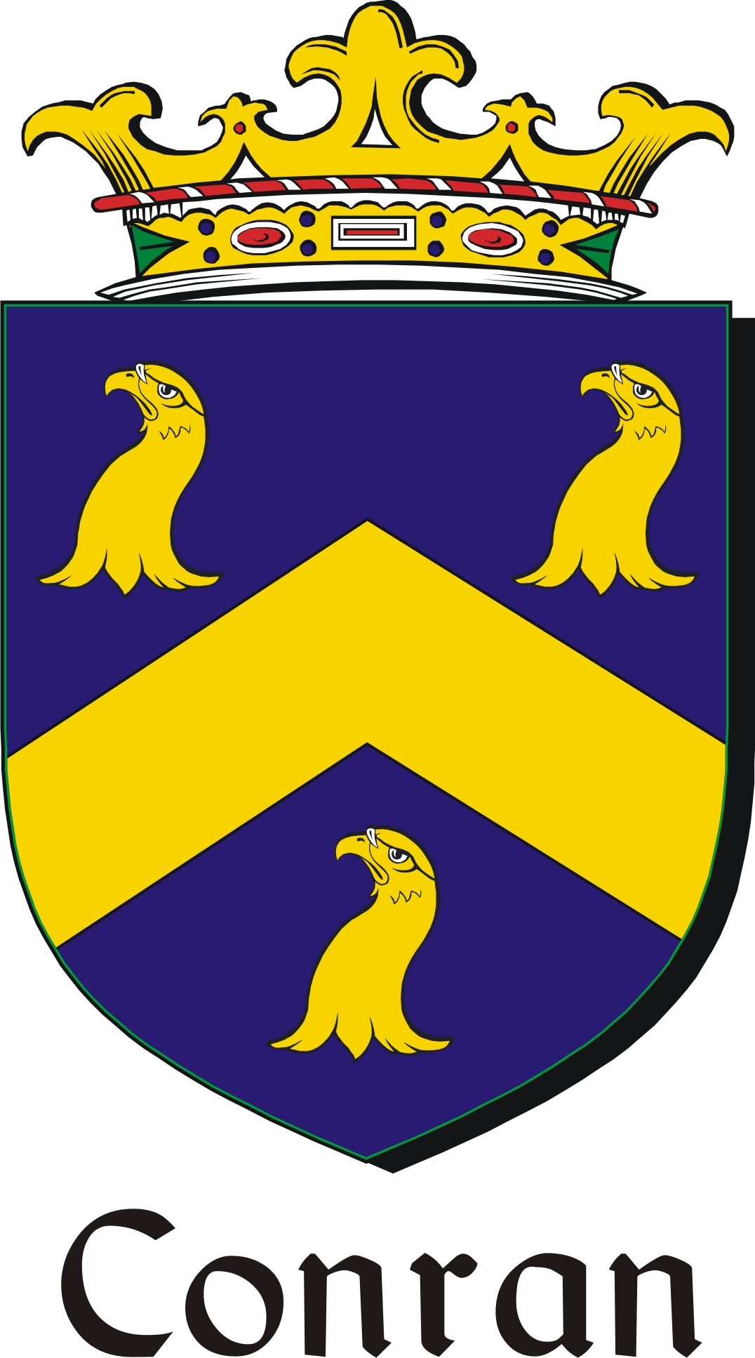 Thumbnail Conran Family Crest / Irish Coat of Arms Image Download Thumbnail Conran Family Crest / Irish Coat of Arms Image Download