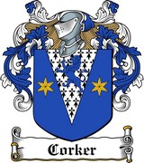 Thumbnail Corker Family Crest / Irish Coat of Arms Image Download