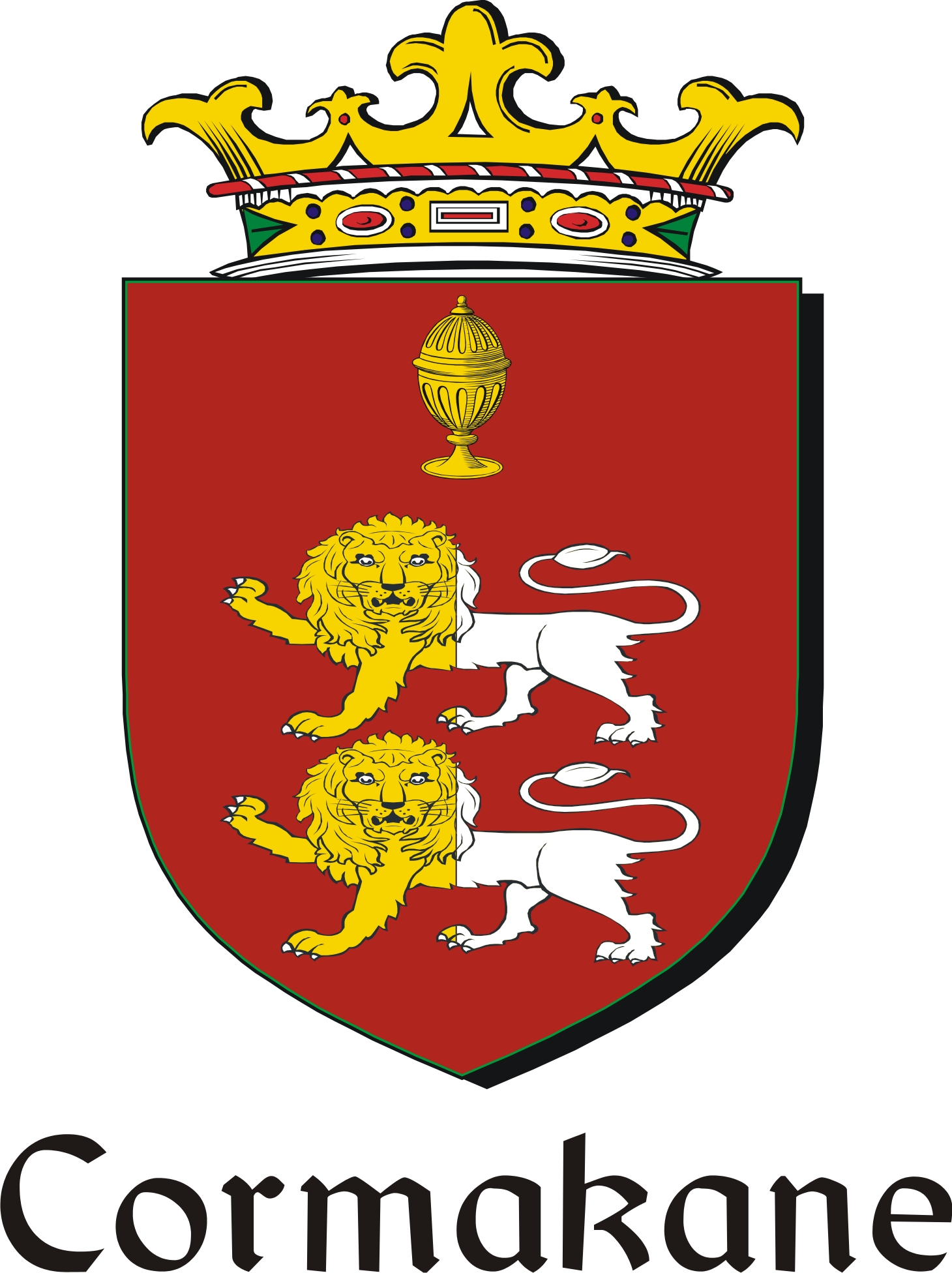 Thumbnail Cormakane Family Crest / Irish Coat of Arms Image Download Thumbnail Cormakane Family Crest / Irish Coat of Arms Image Download