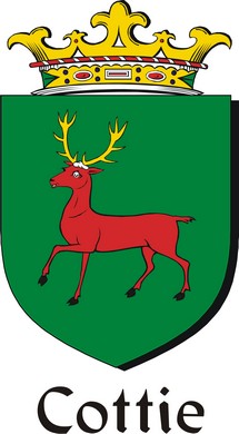 Thumbnail Cottie Family Crest / Irish Coat of Arms Image Download