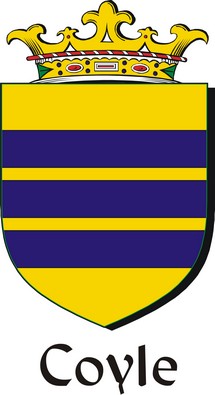 Thumbnail Coyle Family Crest / Irish Coat of Arms Image Download