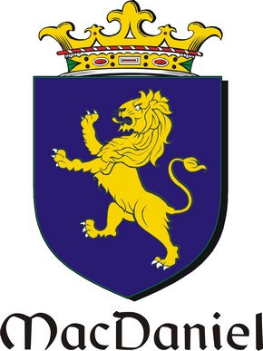 Thumbnail Daniel-Mac Family Crest / Irish Coat of Arms Image Download