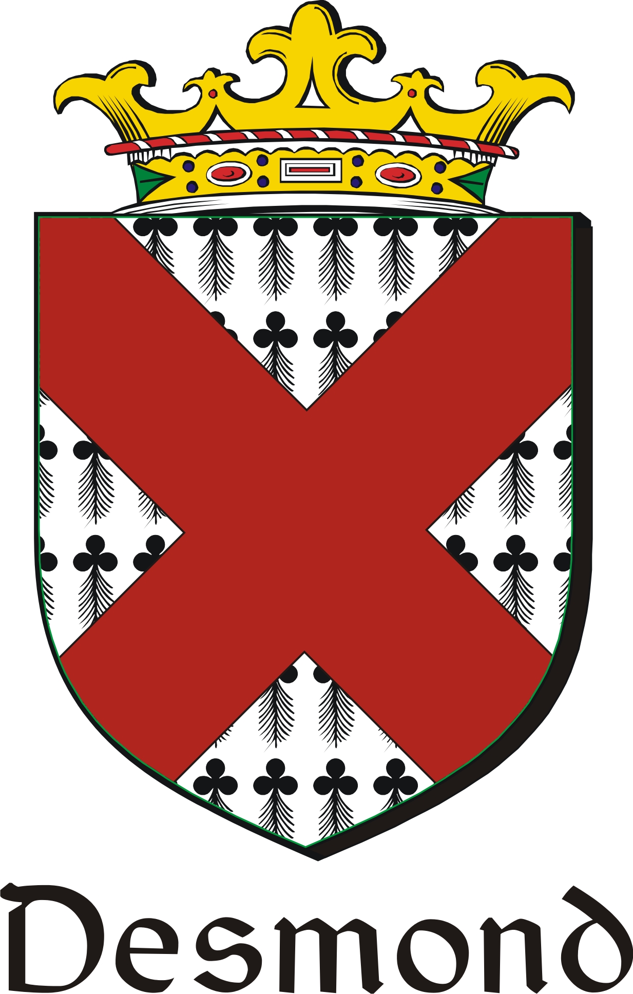 Thumbnail Desmond Family Crest / Irish Coat of Arms Image Download Thumbnail Desmond Family Crest / Irish Coat of Arms Image Download