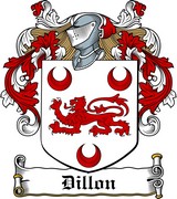 Thumbnail Dillon Family Crest / Irish Coat of Arms Image Download