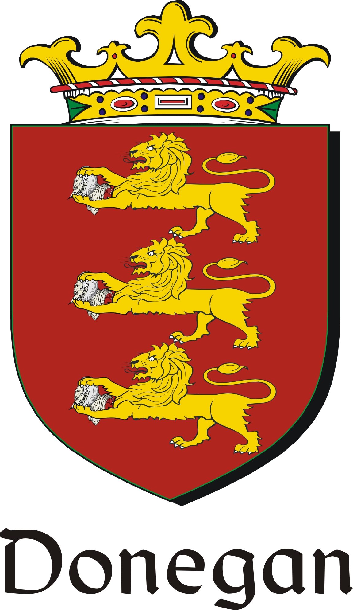 Thumbnail Donegan Family Crest / Irish Coat of Arms Image Download Thumbnail Donegan Family Crest / Irish Coat of Arms Image Download