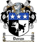 Thumbnail Doran Family Crest / Irish Coat of Arms Image Download