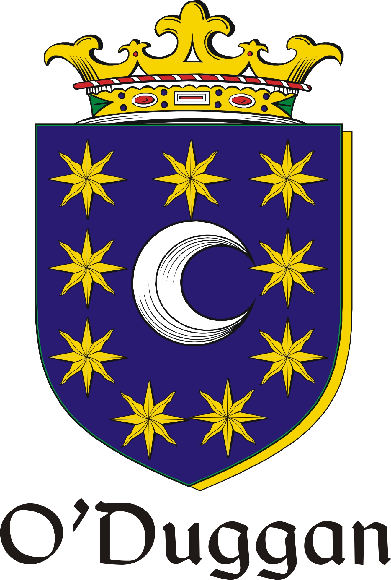 Thumbnail Duggan-O Family Crest / Irish Coat of Arms Image Download Thumbnail Duggan-O Family Crest / Irish Coat of Arms Image Download