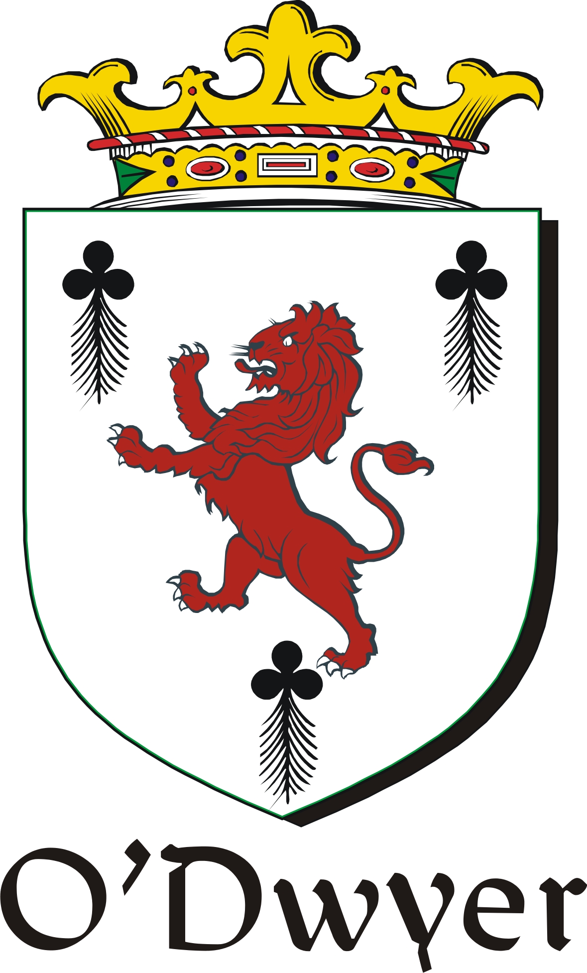 Thumbnail Dwyer-O Family Crest / Irish Coat of Arms Image Download Thumbnail Dwyer-O Family Crest / Irish Coat of Arms Image Download