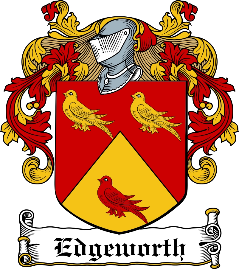 Thumbnail Edgeworth Family Crest / Irish Coat of Arms Image Download Thumbnail Edgeworth Family Crest / Irish Coat of Arms Image Download