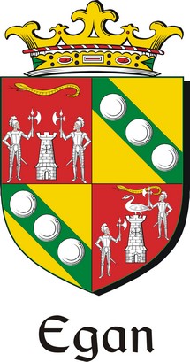 Thumbnail Egan Family Crest / Irish Coat of Arms Image Download