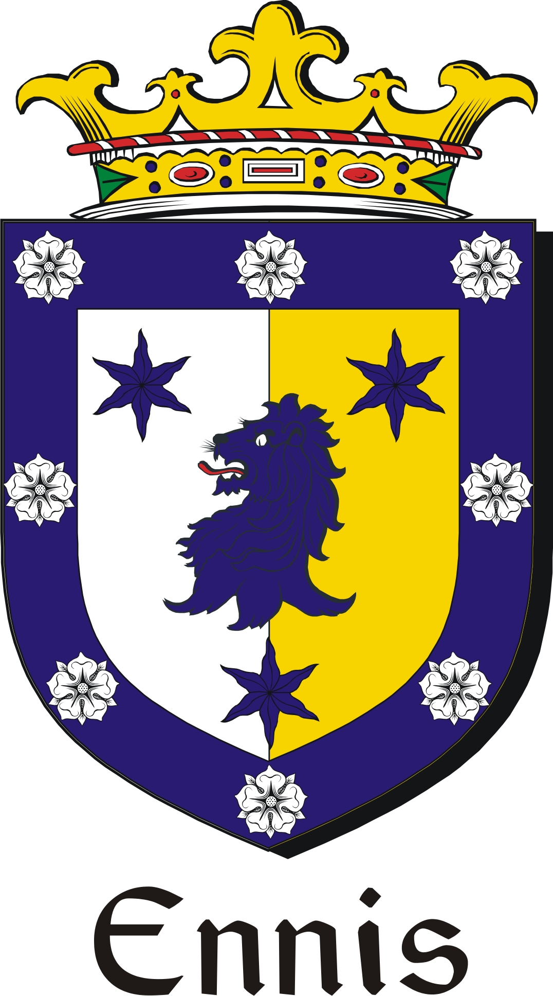 Thumbnail Ennis Family Crest / Irish Coat of Arms Image Download Thumbnail Ennis Family Crest / Irish Coat of Arms Image Download