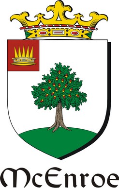Thumbnail Enroe-Mc Family Crest / Irish Coat of Arms Image Download