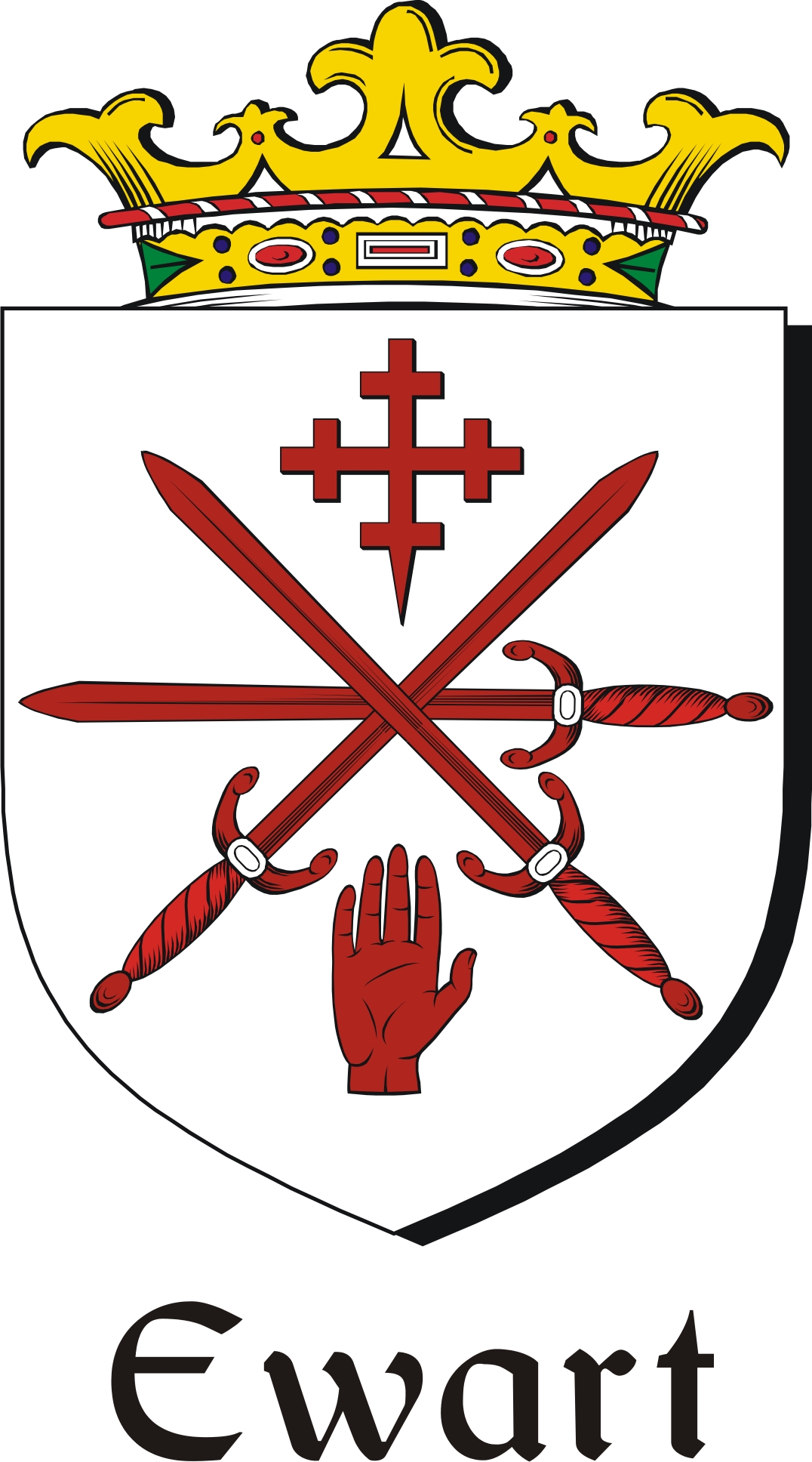 Thumbnail Ewart Family Crest / Irish Coat of Arms Image Download Thumbnail Ewart Family Crest / Irish Coat of Arms Image Download