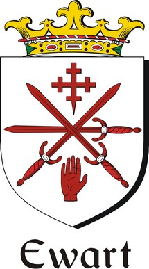 Thumbnail Ewart Family Crest / Irish Coat of Arms Image Download
