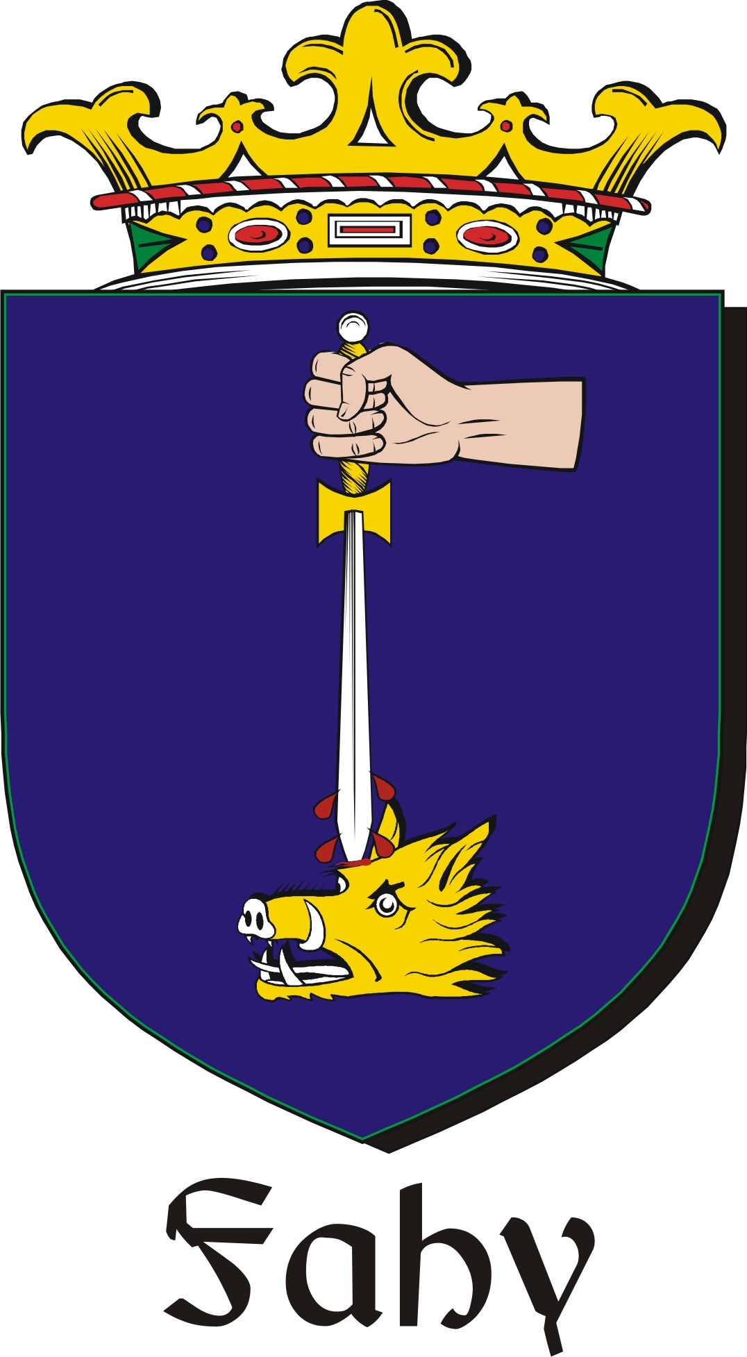 Thumbnail Fahy Family Crest / Irish Coat of Arms Image Download