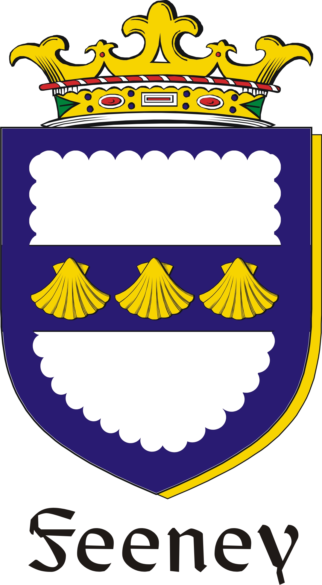 Thumbnail Feeney Family Crest / Irish Coat of Arms Image Download