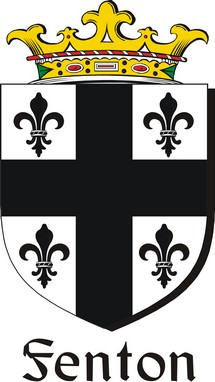 Thumbnail Fenton-2 Family Crest / Irish Coat of Arms Image Download