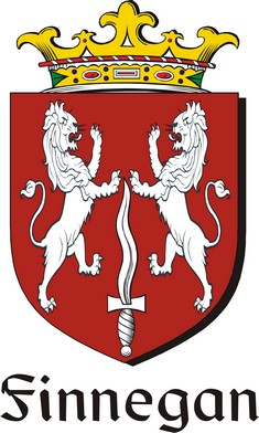 Thumbnail Finnegan Family Crest / Irish Coat of Arms Image Download