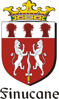 Thumbnail Finucane Family Crest / Irish Coat of Arms Image Download