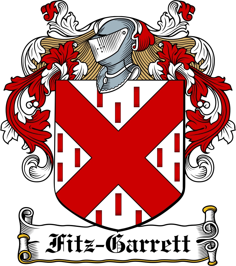Thumbnail Fitz-Garrett Family Crest / Irish Coat of Arms Image Download