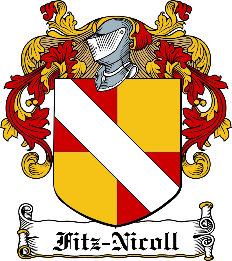 Thumbnail Fitz-Nicoll Family Crest / Irish Coat of Arms Image Download Thumbnail Fitz-Nicoll Family Crest / Irish Coat of Arms Image Download