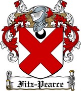 Thumbnail Fitz-Pearce Family Crest / Irish Coat of Arms Image Download