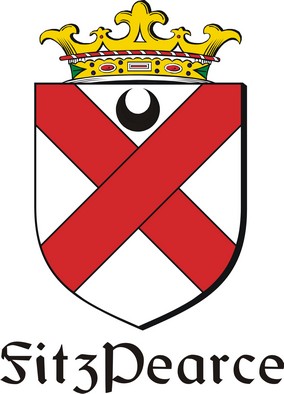Thumbnail FitzPearce Family Crest / Irish Coat of Arms Image Download