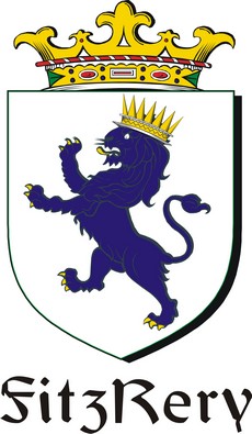 Thumbnail FitzRery Family Crest / Irish Coat of Arms Image Download