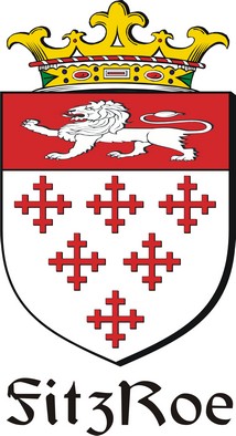 Thumbnail FitzRoe Family Crest / Irish Coat of Arms Image Download