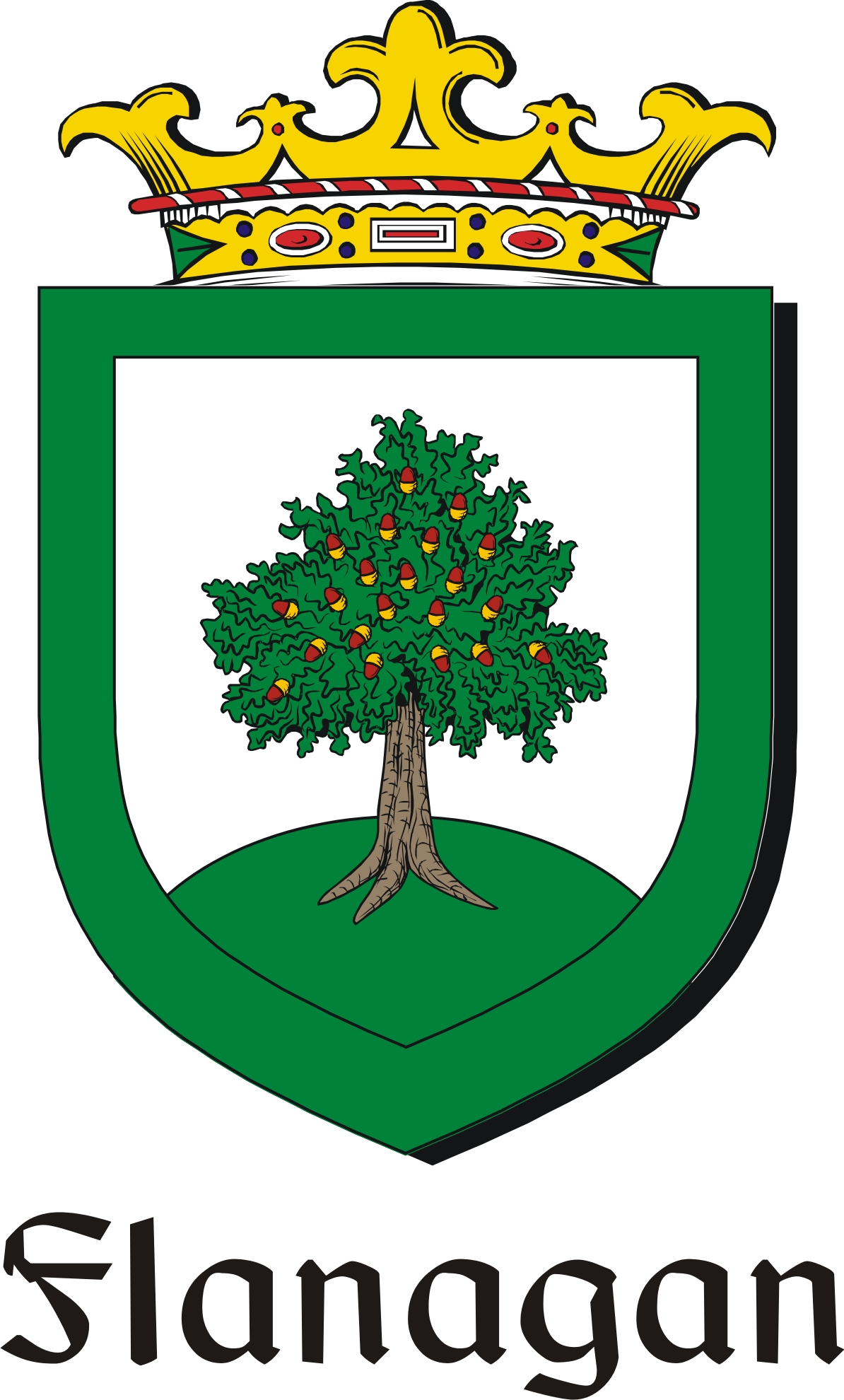 Thumbnail Flanagan Family Crest / Irish Coat of Arms Image Download Thumbnail Flanagan Family Crest / Irish Coat of Arms Image Download