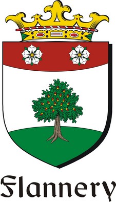 Thumbnail Flannery Family Crest / Irish Coat of Arms Image Download